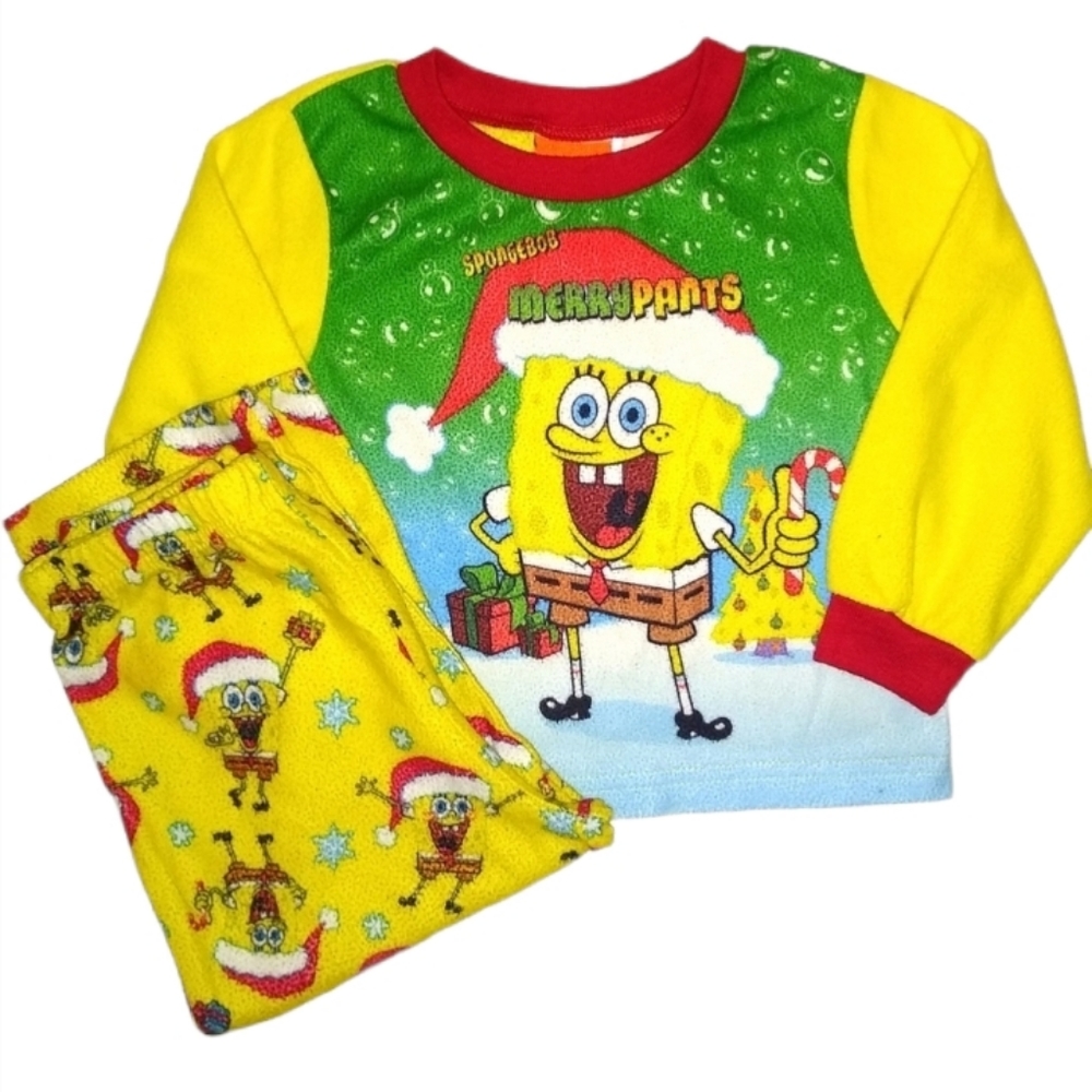 Nickelodeon Spongebob Pajama Set 2 Piece 24M Baby